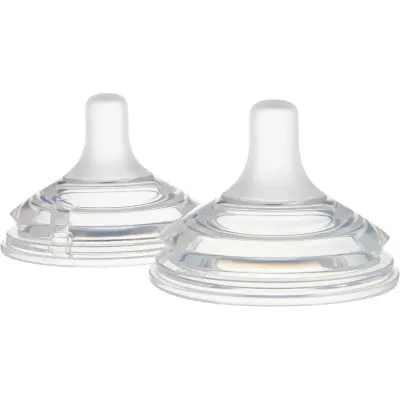 Canpol babies Natural Shape tetină pentru biberon 6m+ 2 buc