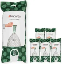 Sac de gunoi Brabantia - PerfectFit Bo, mărimea R, 36 l, 120 buc, cutie