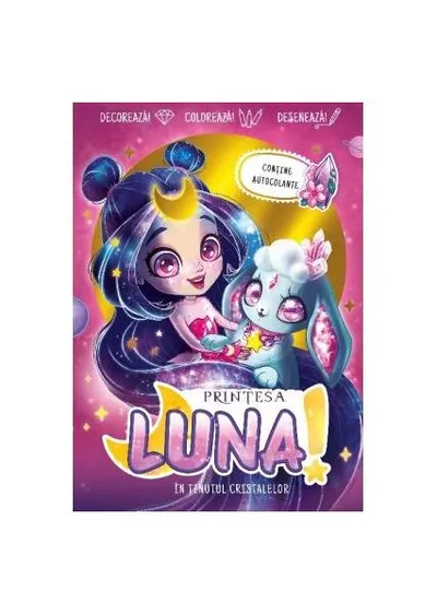 Prințesa Luna. În ținutul cristalelor - Paperback