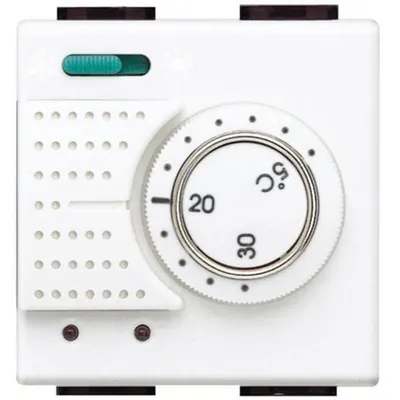 Termostat electronic ambian ta cu comutator Vara/iarna -LiVing Light alb