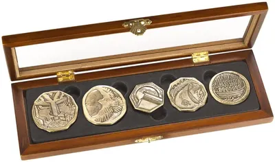Replica The Noble Collection Movies: The Hobbit - Dwarven Treasure Coin Set