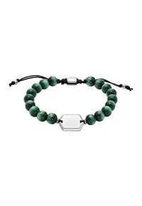 Bratara ajustabila - Verde aquamarin/Argintiu