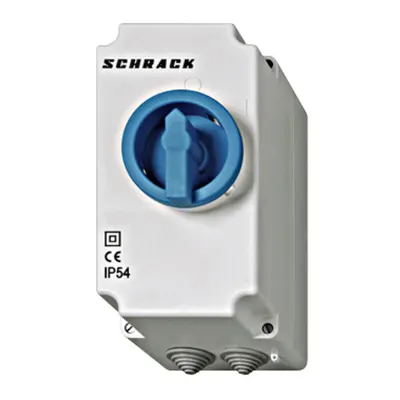 Carcasa pentru protectii motoare IP 54 cu clema N