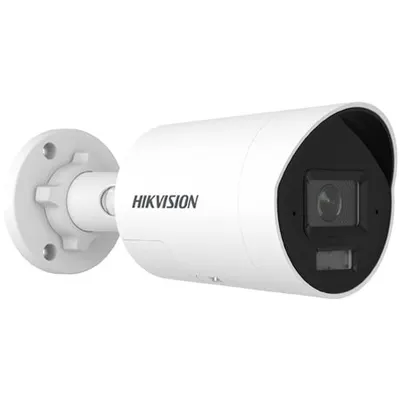 Camera IP 6MP, lentila 2.8mm, IR 40m, WL 40m ColorVu3, Audio, Alarma Audio+Strobo - HIKVISION DS-2CD2067G3-LI2UY-SL