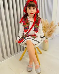 Costum Traditional Fetite 0-12 luni