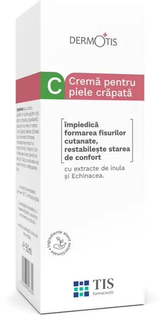 Crema pentru piele crapata DermoTIS, 40ml, Tis Farmaceutic