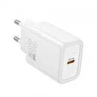 Incarcator Retea HOCO N60, 20W, 3A, 1 x USB-C, Alb