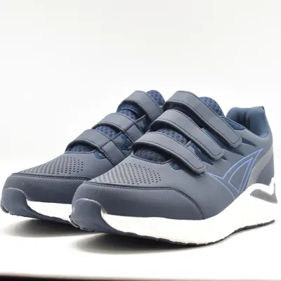 Adult Camminare Sneaker Strappi SGLOBO Albastru Alb