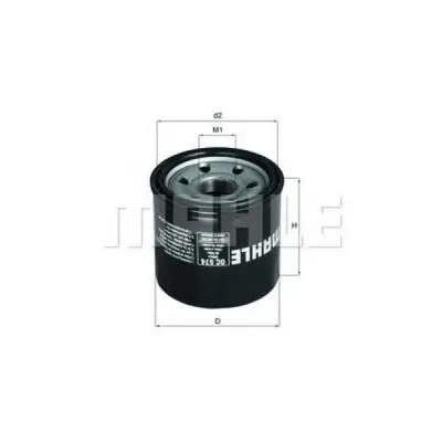 Filtru ulei MAHLE ORIGINAL OC 574