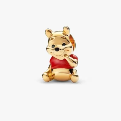 Talisman Pandantiv Winnie the Pooh Gold Cu Argint