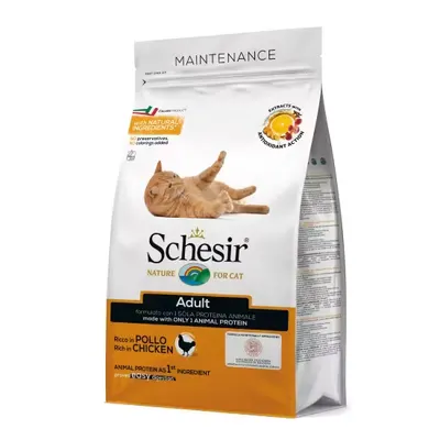 Hrana uscata pisici, Schesir Cat Monoprotein Pui, 400 g
