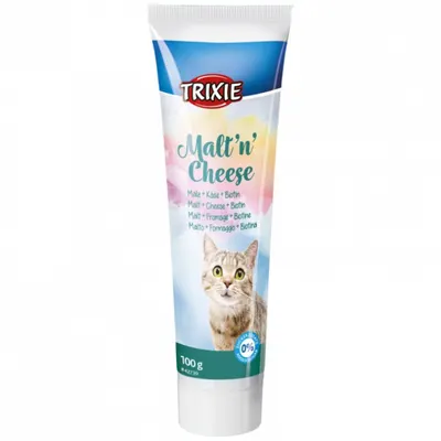 Malt cu branza si biotina pentru pisici 100 gr