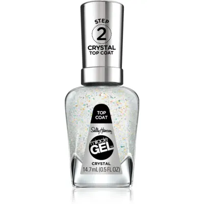 Sally Hansen Miracle Gel™ gel de unghii fara utilizarea UV sau lampa LED culoare Crystal 14.7 ml