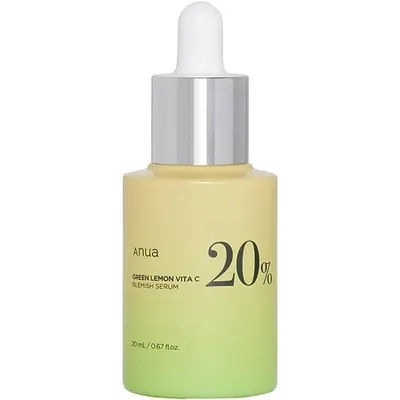 Ser pentru fata cu vitamina C si lamaie verde Green Lemon, 20 g, Anua