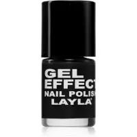 Layla Cosmetics Gel Effect lac de unghii sub forma de gel culoare N. 10 Onice 10 ml