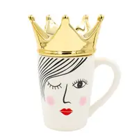 Cană cu capac King, 14x10x17,5cm, Hoff Interieur