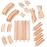 Set din lemn Bigjigs - Sine suplimentare, 24 piese