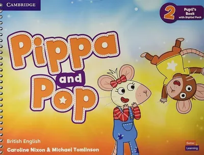 Pippa and Pop Level 2 Pupil's Book with Digital Pack British English - Paperback brosat