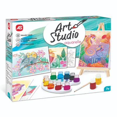 Set de pictura, Art Studio, Aquarelle