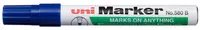 Marker permanent Uniball pe baza de ulei – Albastru