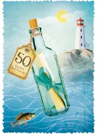 Felicitare Gespaensterwald Romantique - Happy Birthday, 50
