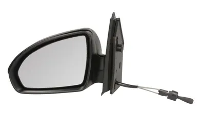 Oglinda stanga potrivit SMART FORTWO 2007-2014 - mecanica crom