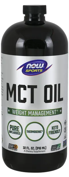 Sports MCT Oil, 946 ml, Now