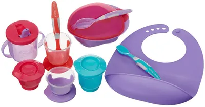 Set de hrănire Vital Baby Starter Purple