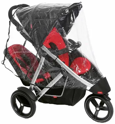 Phil & Teds Husa de ploaie vibe Mesh - dubla