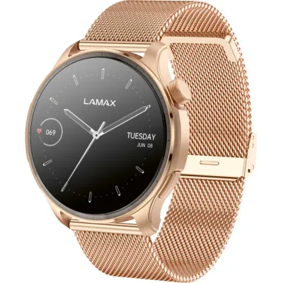 LAMAX Electronics Prism AMOLED Rose Gold ceas inteligent 1 buc