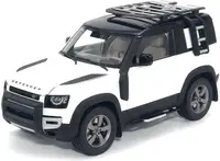 Model de colecție din metal Almost Real Modern: Mașini - Land Rover Defender 90 (2020) (Fuji White)