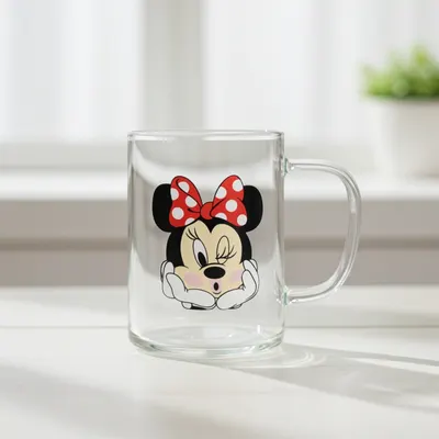 Pahar pentru băuturi calde și reci Morello - Minnie Mouse, 400 ml