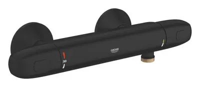 Baterie dus Grohe Grohtherm 1000, 348142433, aparenta, termostat, Negru mat