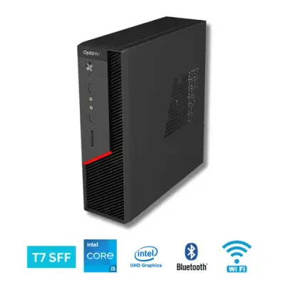 Calculator Sistem PC Office OptimX T7-12450H SFF, Intel® Core™ i5-12450H up to 4.4Ghz, 8GB DDR4, 256GB SSD, Wi-Fi, Bluetooth, Windows 11 Pro