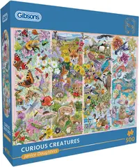 Puzzle Gibsons din 500 piese - Creaturi curioase