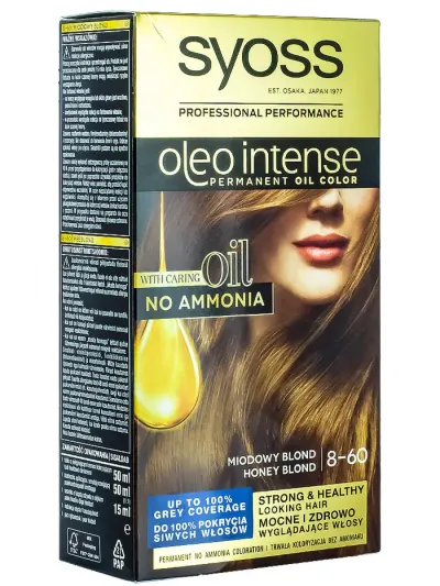 Syoss Vopsea de par Oleo Intense 8-60 Honey Blond