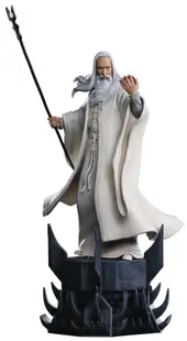 Statuetă Iron Studios Movies: The Lord of The Rings - Saruman (1/10), 29 cm
