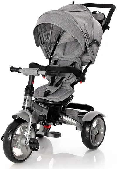Tricicletă Lorelli - Neo, Anvelope EVA, Grey Luxe, gri