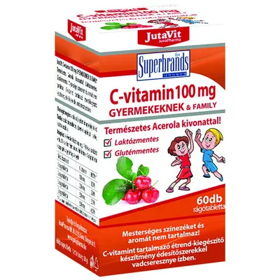 Vitamina C Naturala pentru Copii cu Acerola 60tb masticabile