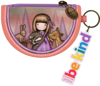 Portofelul Santoro Gorjuss Keyring Wallet - Be Kind To All Creatures