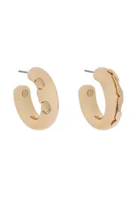 Cercei dama model Tory Gold 720 - culoare aurie - din material plastic