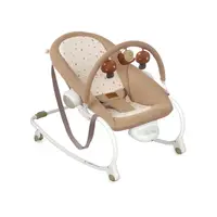 Balansoar, Jane, Evolution, Cu vibratii si melodii, Bara de jucarii si spatar reglabil, Conform cu standardul european de siguranta EN 12790:2023, Sesame