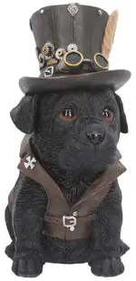 Statuetă Nemesis Now Adult: Steampunk - Cogsmiths Dog, 21 cm
