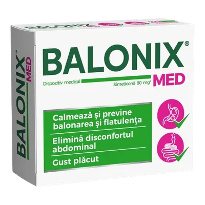 Balonix Med, 20 comprimate masticabile, Fiterman