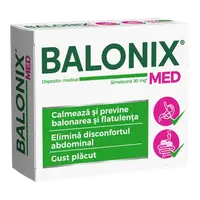 Balonix Med, 20 comprimate masticabile, Fiterman