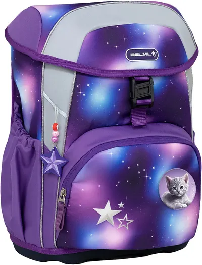 Rucsac școlar - cutie Belmil - Shining Fairy, cu fund rigid și 1 compartiment