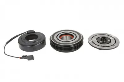 Ambreiaj complet compresor AC (SANDEN PXC16 12V 3PK 110mm) VOLVO S60 II, V60 I, V70 III, XC70 II; FORD FOCUS III 1.0-Electric dupa 2007