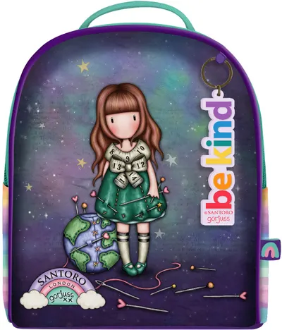 Ghiozdan pentru gradiniță Santoro Gorjuss - Be Kind To Our Planet