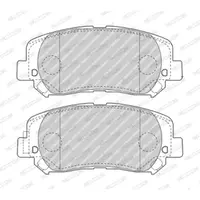 Set placute frana, frana disc FERODO FDB4999
