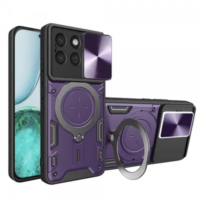 Husa pentru Honor X8c, Techsuit, CamGuard Pro, Mov